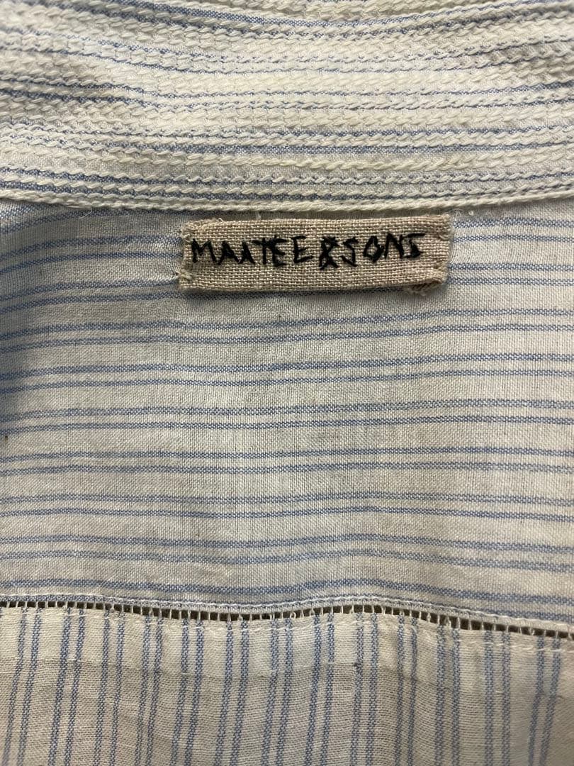 【タグ付き美品】 24SS MAATEE&SONS シャツ GUPTA サイズ1