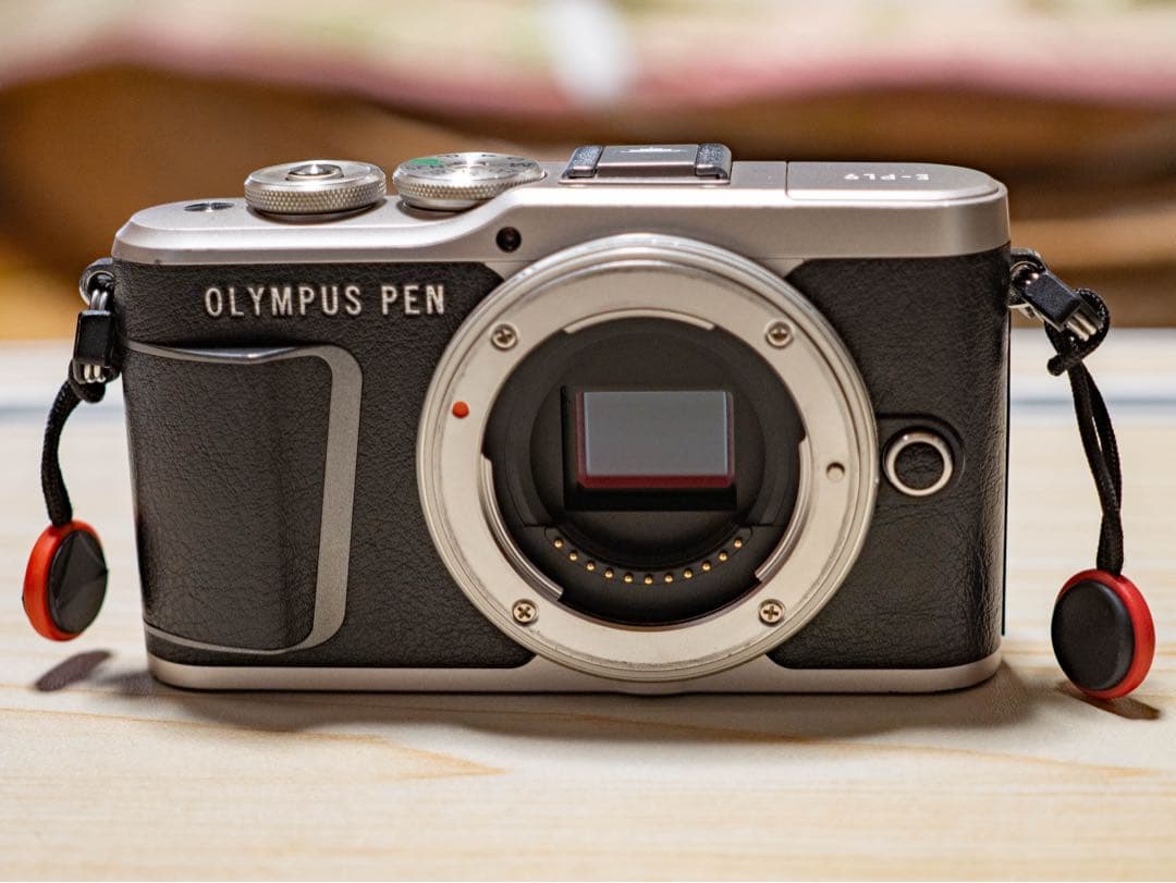 OLYMPUS PEN E-PL9 シルバー/ブラック 本体　少し難あり