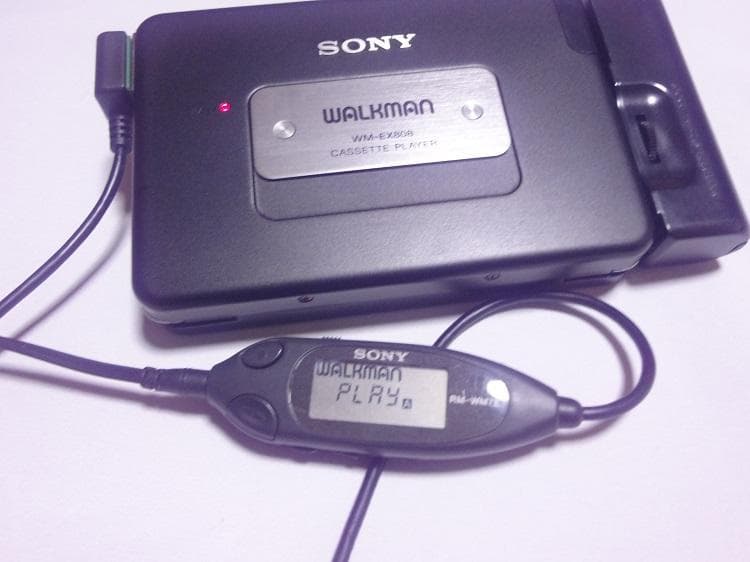 希少 SONY カセットウォークマンWM-EX808 訳あり（ジャンクとして）