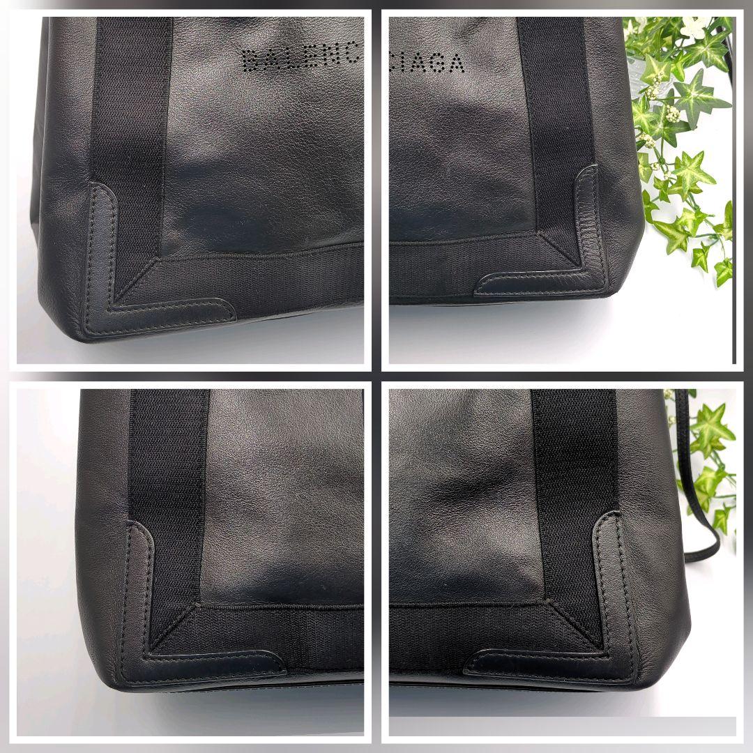 良品✨️BALENCIAGA　バレンシアガ　ハンドバッグ　パンチングロゴ
