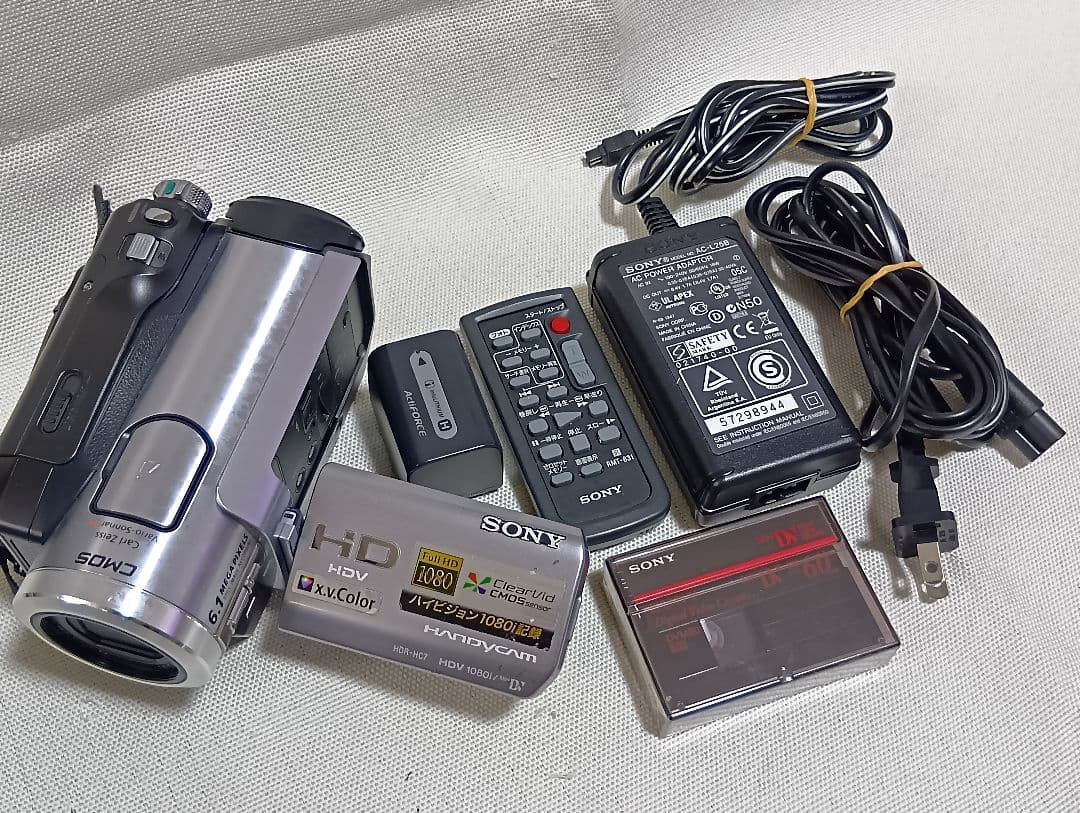 ソニー ビデオカメラ SONY HDR-HC7　HDV MiniDV対応