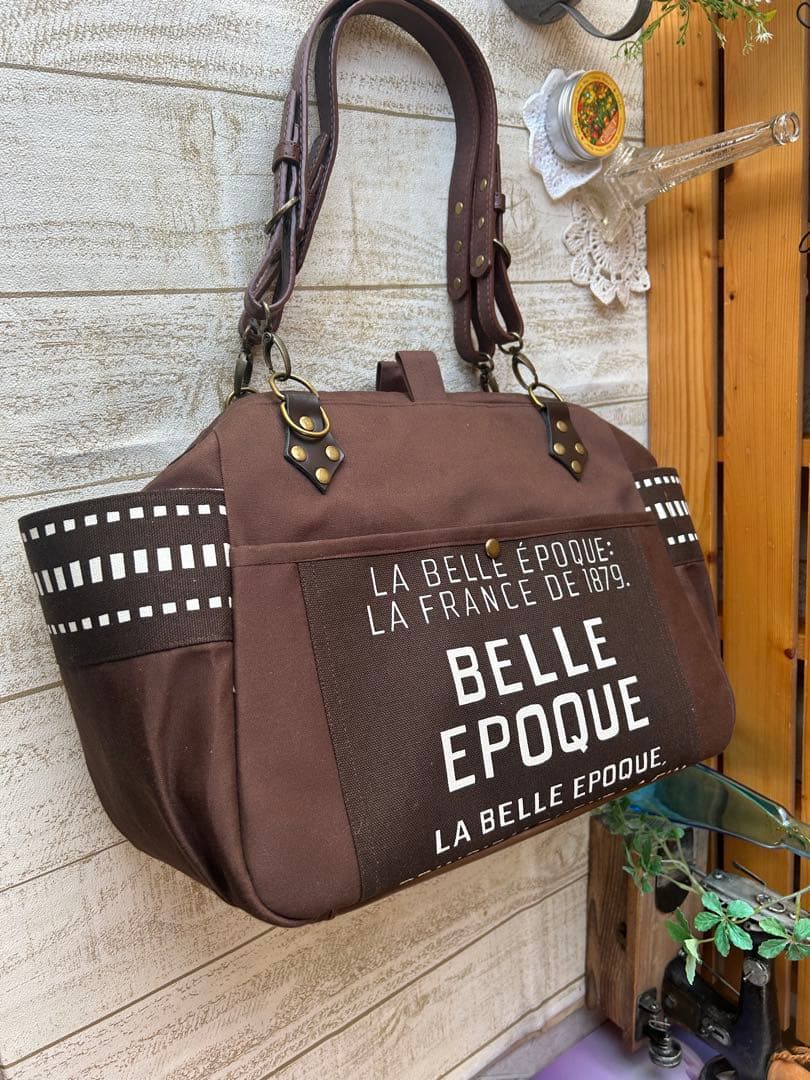 ともりん♡ニューム口金バッグ♡英字おとこ前 イケメンバッグ