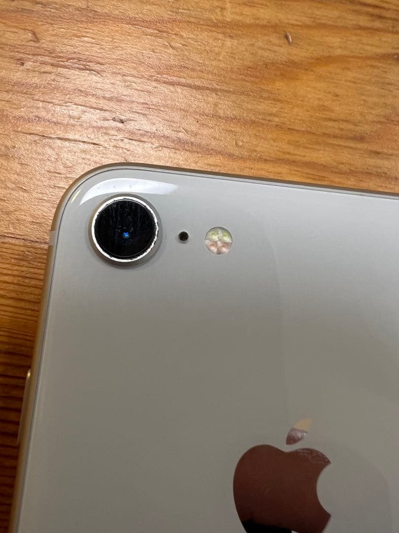 iPhone 8 シルバー 64 GB ifaceケース付き バッテリー100%