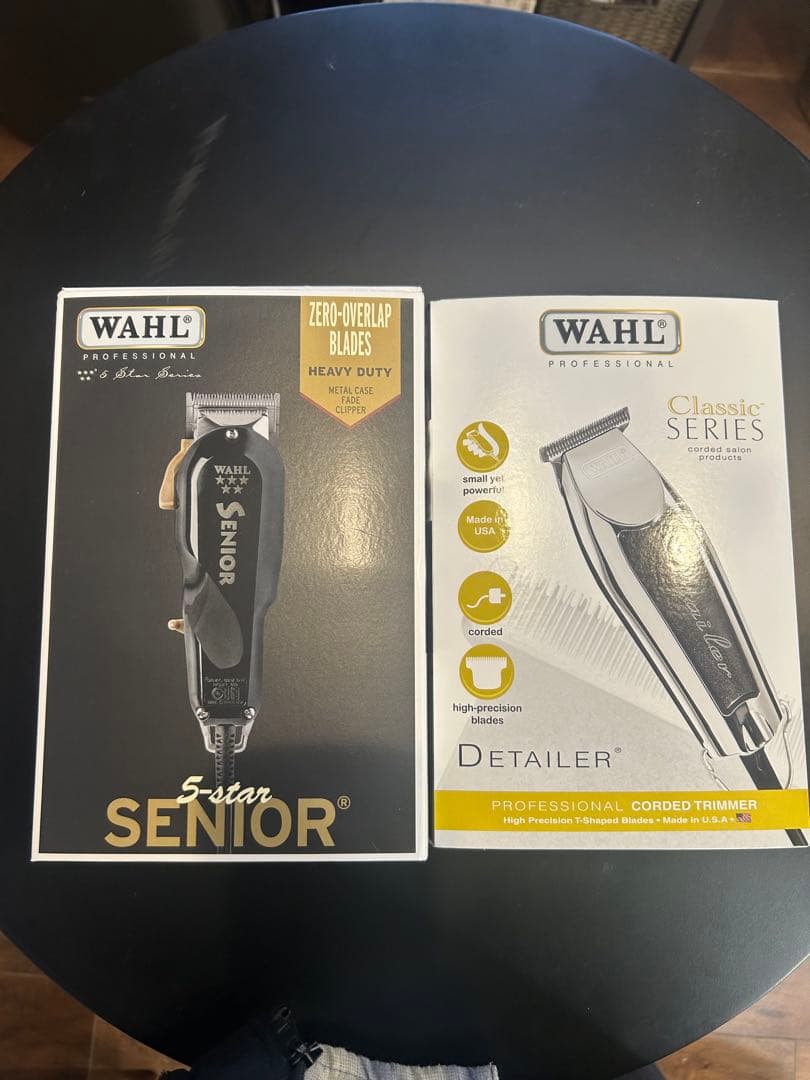 Wahl 5-star Senior バリカンコード式　2点セット