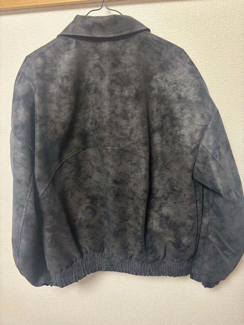 YOLO ブラック　ウォッシュ加工ジャケット