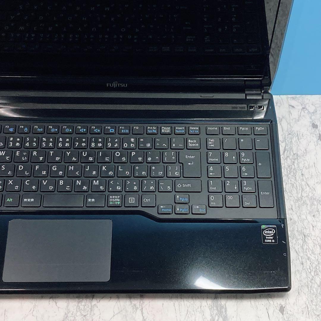 ちょこっと訳アリ✨初期設定済✨ブルーレイ✨カメラ/オフィス✨富士通ノートパソコン