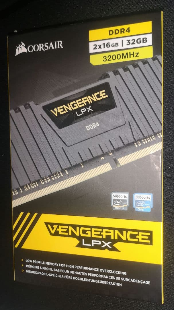 Corsair DDR4 16GB×2(32GB) 3200MHz