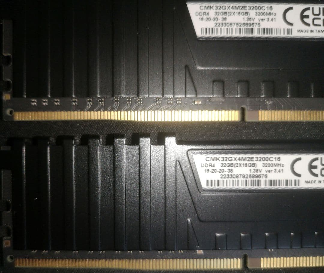 Corsair DDR4 16GB×2(32GB) 3200MHz