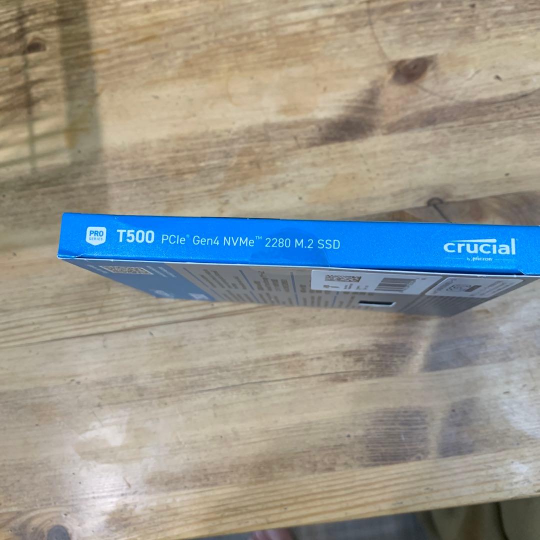 未使用品 クルーシャル Crucial T500 1TB M.2 SSD