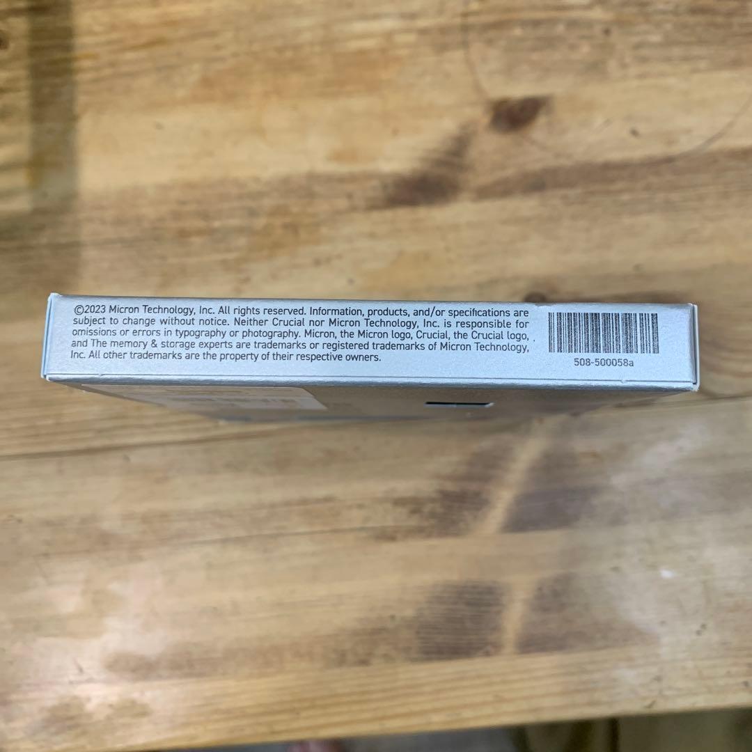 未使用品 クルーシャル Crucial T500 1TB M.2 SSD