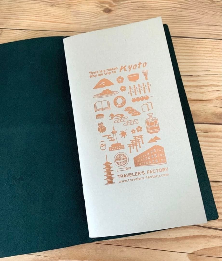 トラベラーズファクトリー 京都限定 NOTEBOOK KYOTO EDITION