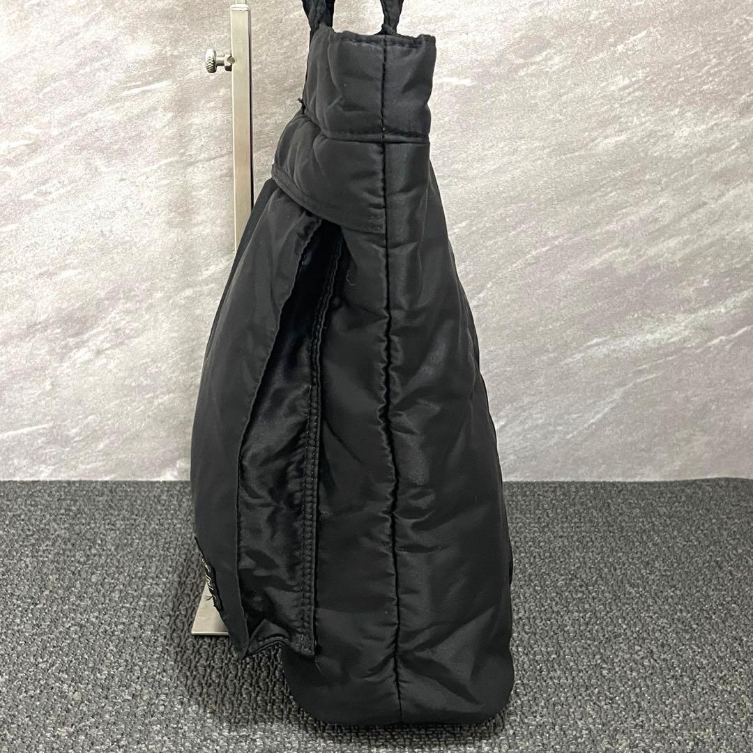 美品 ✨肩掛け可能 A4可✨ポーター トートバッグ タンカー 黒