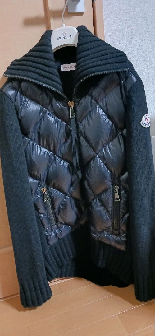 モンクレール　ダウンカーディガン