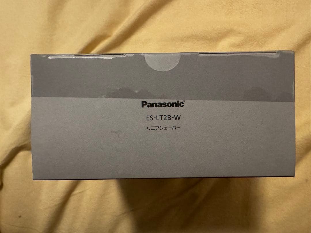 【新品】【未使用】【未開封】パナソニック　ラムダッシュ　ES-LT2B-W