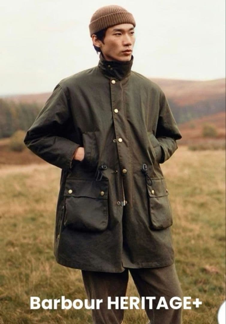 ジャケット・アウター Barbour Bedale Wax Trench Coat - Olive