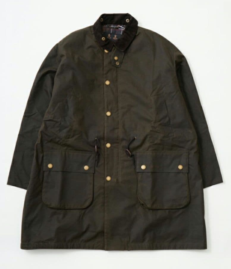 ジャケット・アウター Barbour Bedale Wax Trench Coat - Olive