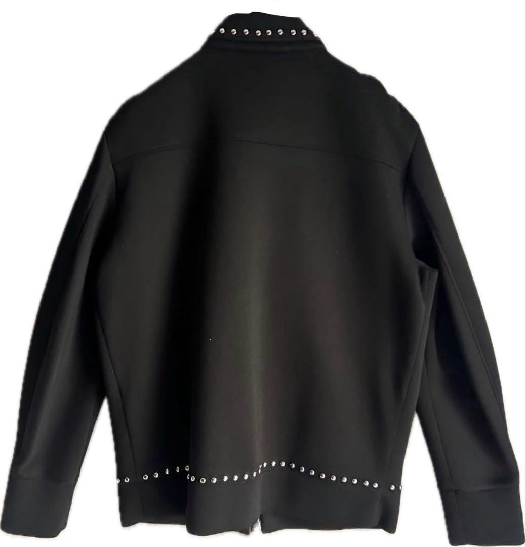 DSQARED2　ディースクエアード　スタッズ　ジップアップ　レーヨンジャケット