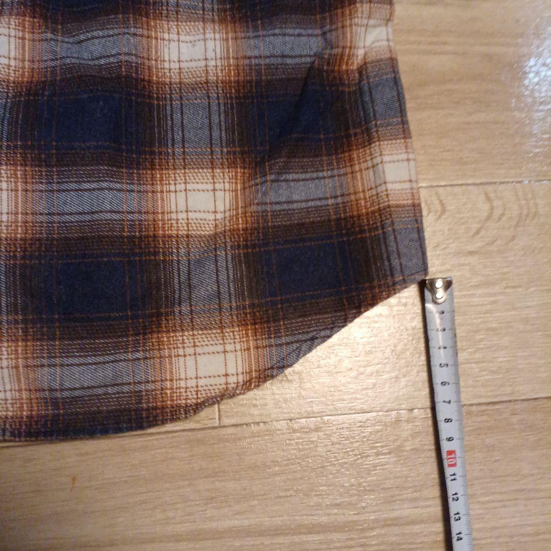 Sears オンブレチェック　プリントネルシャツ　カート　コバーン