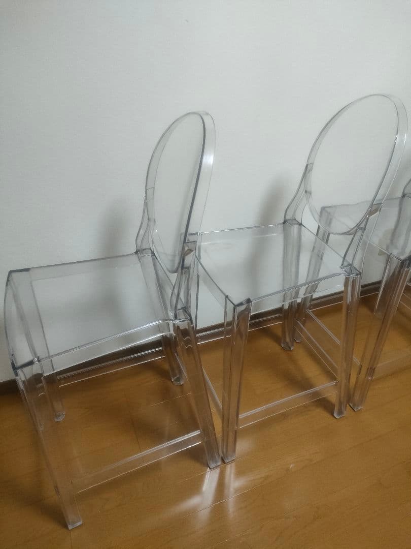 Kartell　　チェア　ワンモア65　4脚セット　地域限定無料配送