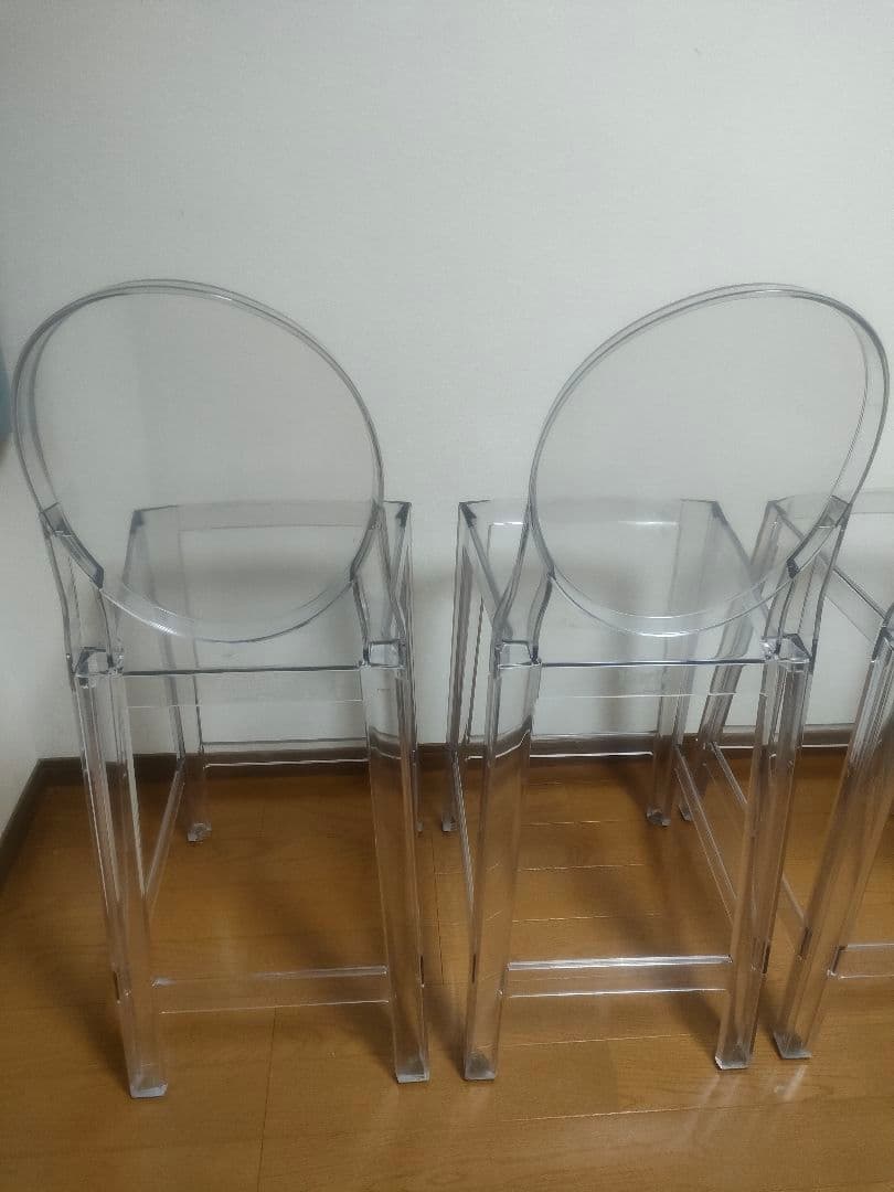 Kartell　　チェア　ワンモア65　4脚セット　地域限定無料配送