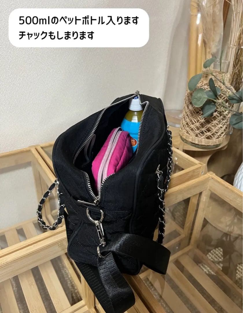 soleile ボストンバッグ 撥水生地