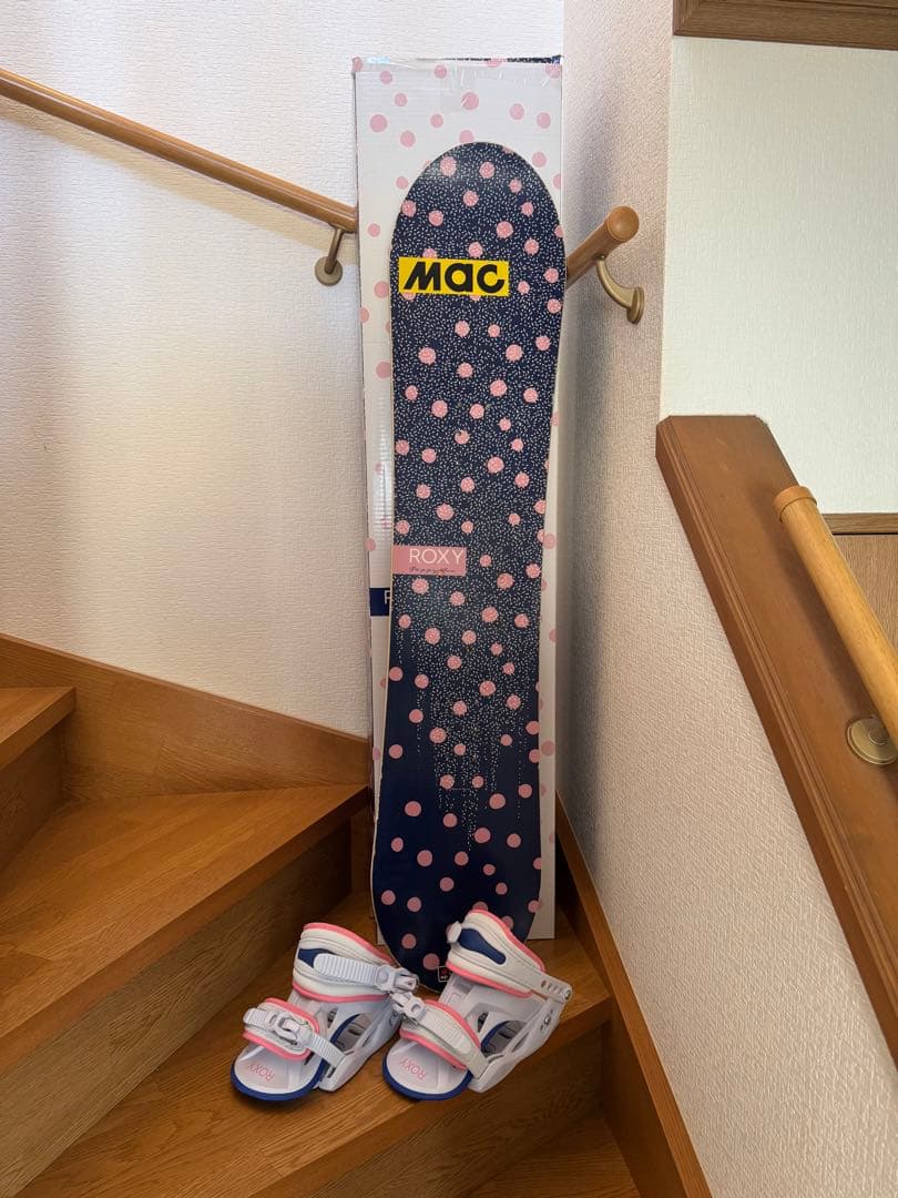 ROXY 118 スノーボード フルチューン セット ジュニア キッズ ロキシー