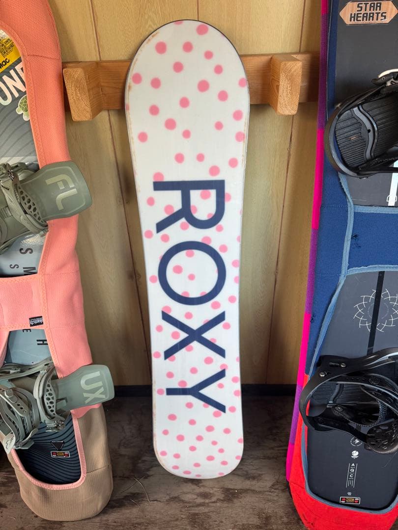 ROXY 118 スノーボード フルチューン セット ジュニア キッズ ロキシー