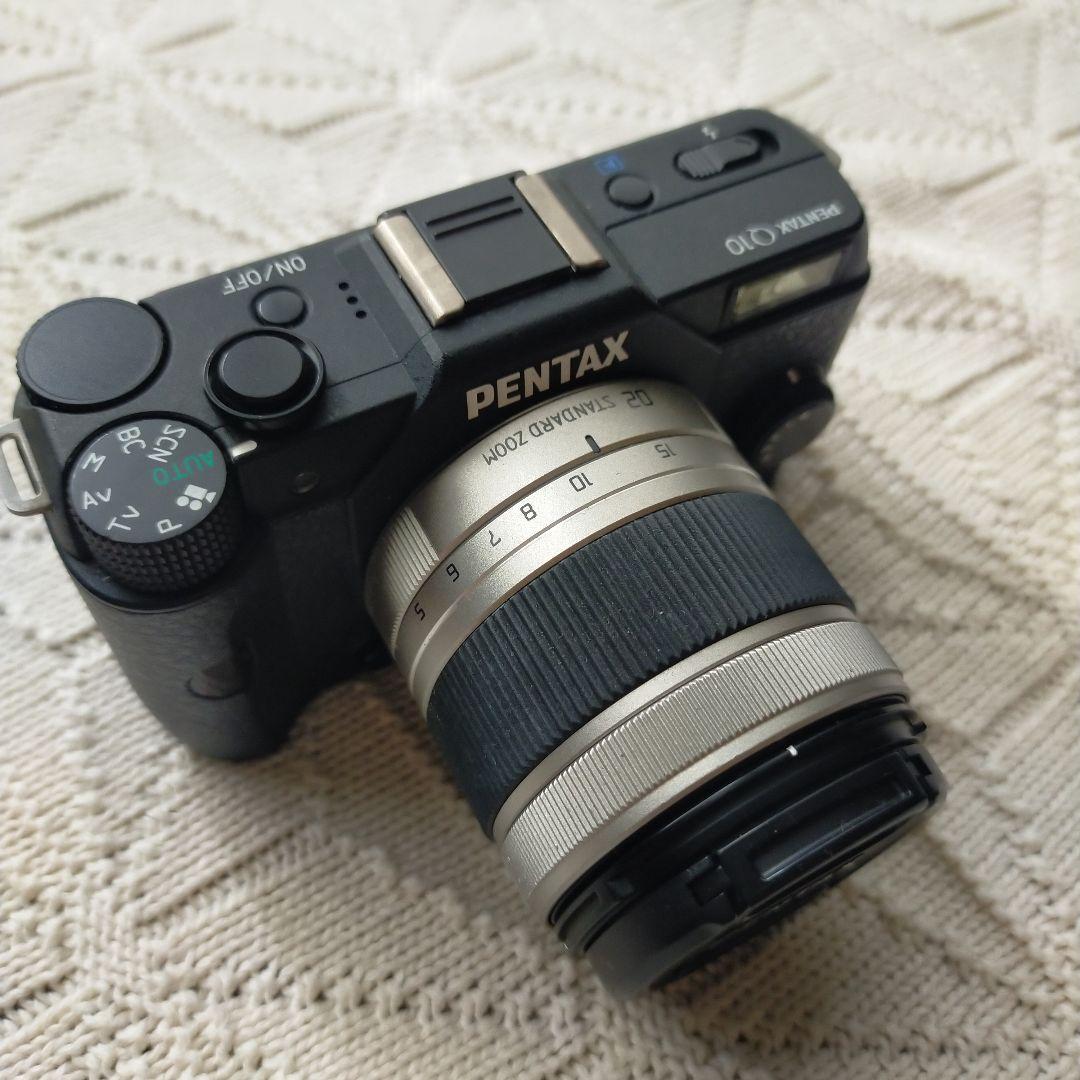 【美品】PENTAX Q10 ミラーレスカメラ レンズ2個付き