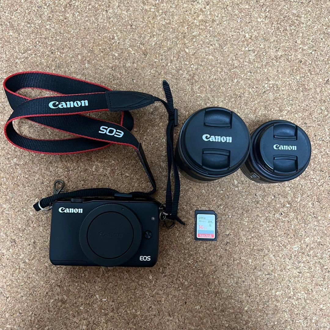 canon EOS M10 ダブルズームキット　〈ブラック〉