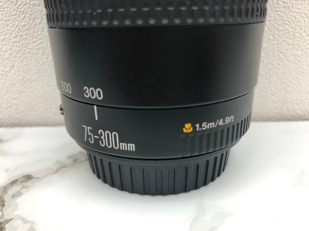 キャノン　EF 75-300mm 1:4-5.6 Ⅱ カメラ レンズ ズーム
