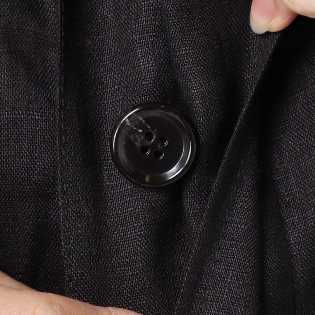 リネンミリタリージャケット　ジャーナルスタンダード