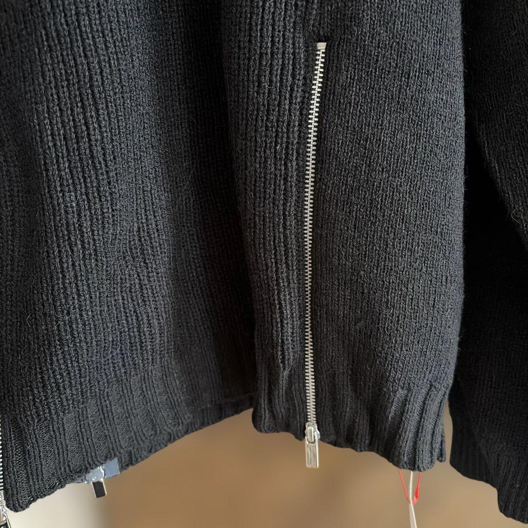 MAISON SPECIAL ロングファスナーニット