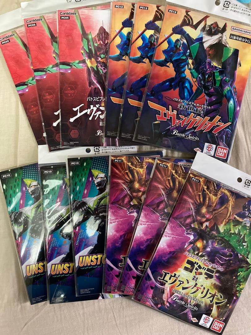 バトルスピリッツ 引退品　カード多数 エヴァンゲリオン関連商品
