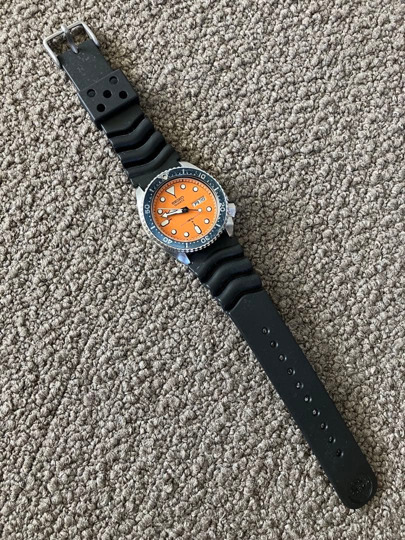 SEIKO セイコー　デイトナ　オレンジ