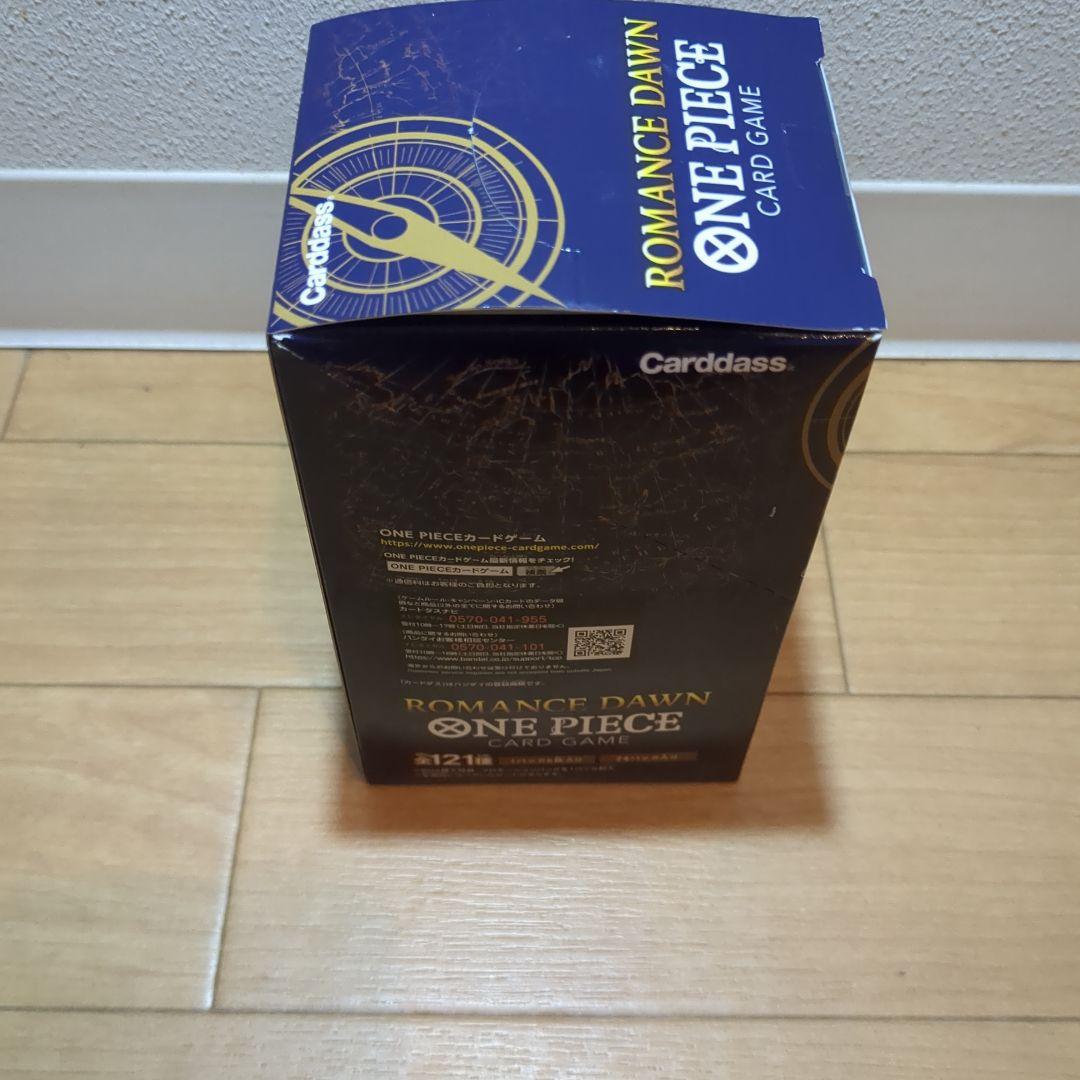 【新品】ワンピースカードゲーム ロマンスドーン BOX OP-01 テープ付