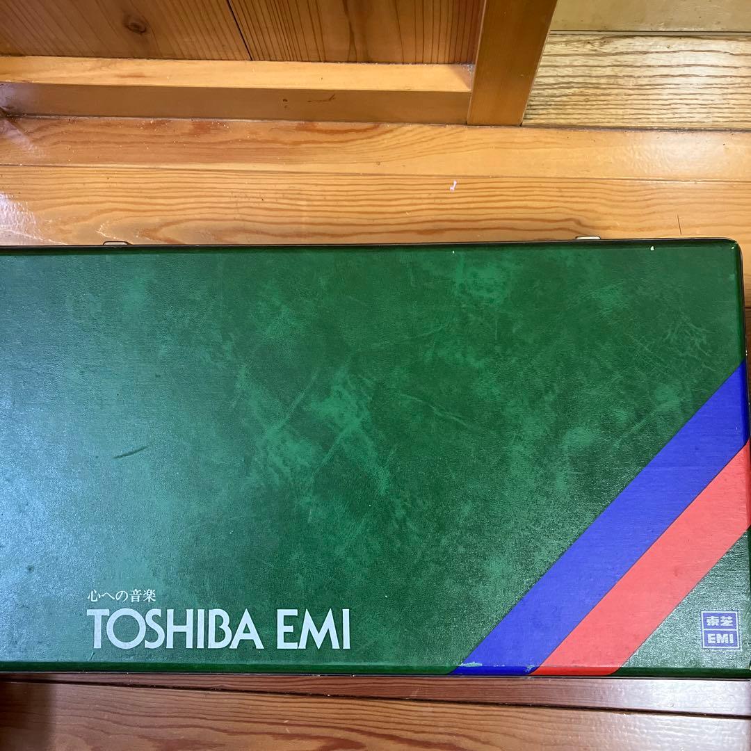 昭和レトロ　カラオケ　8トラックWカセット【ジャンク】品テープ箱付き　マイク付き