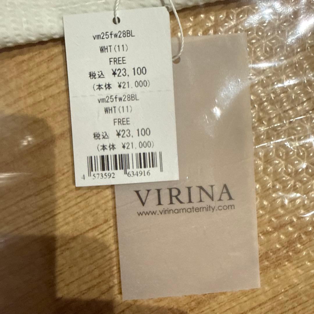 VIRINA ブルーノサッカーシャツ ホワイト