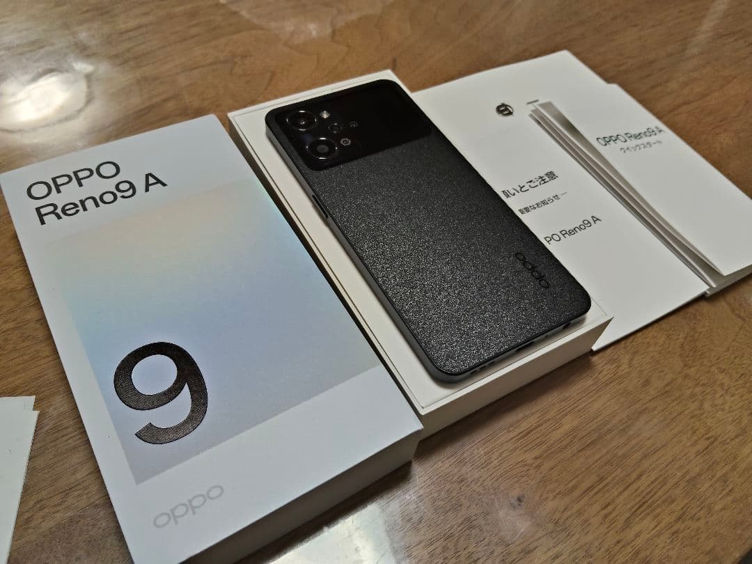 OPPO Reno9 A ナイトブラック 本体 Ymobile2024年購入