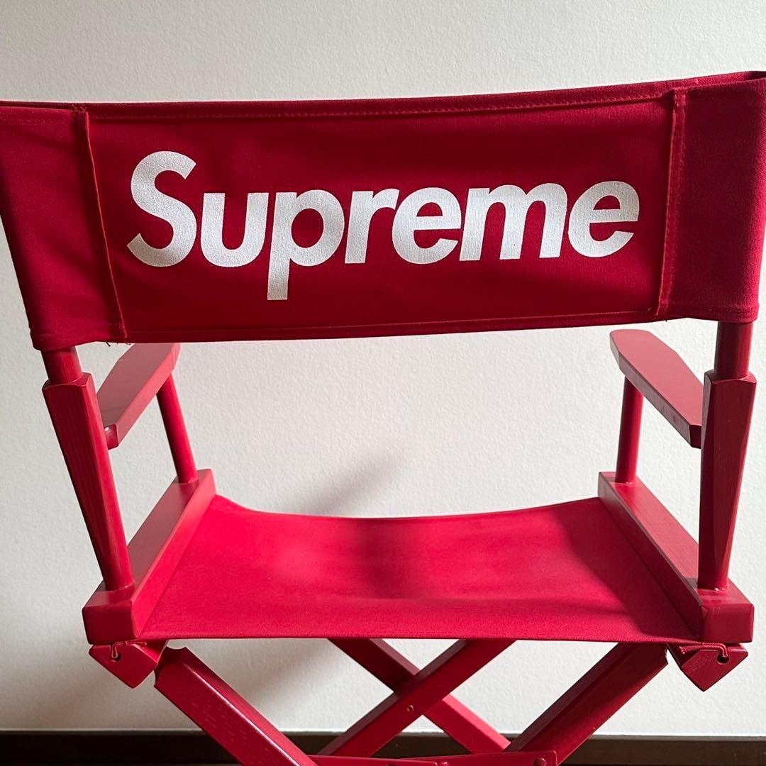 Supreme 19SS ディレクターズチェア 椅子　レッド