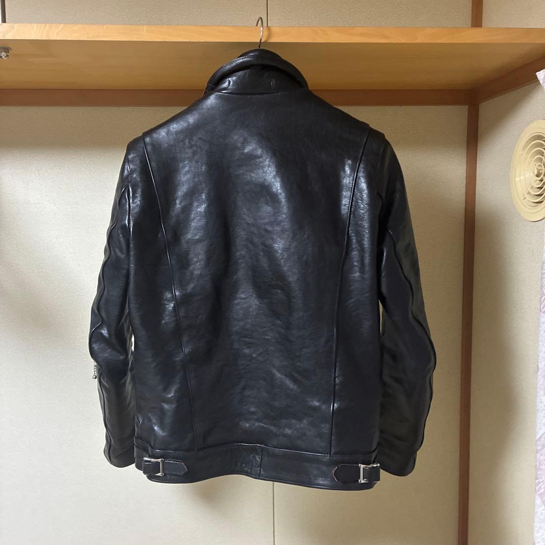 ルイスレザー　サイクロン 441T ベジカウ　ベージュテープ