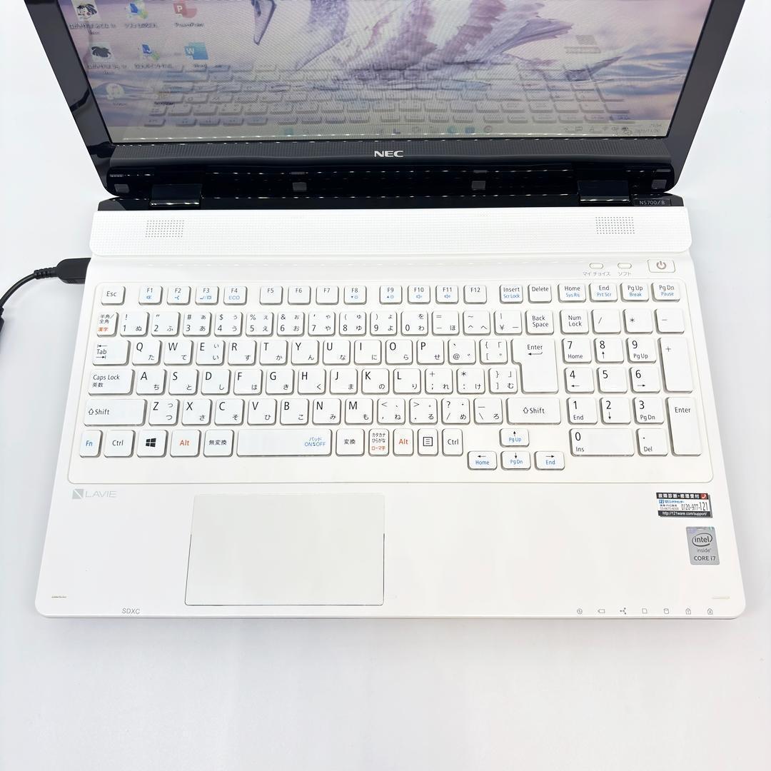 NECノートパソコン Win11 Corei7 新品SSD office A16