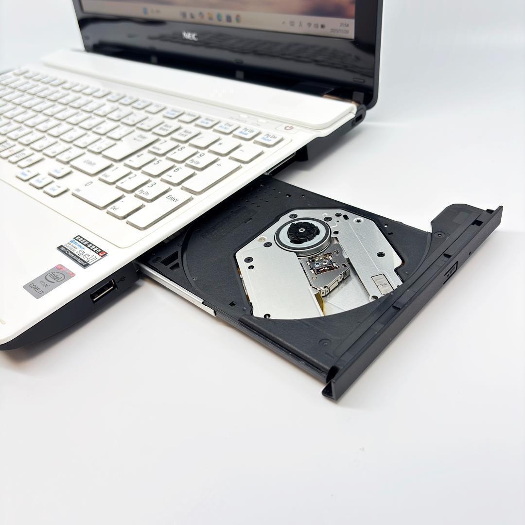 NECノートパソコン Win11 Corei7 新品SSD office A16