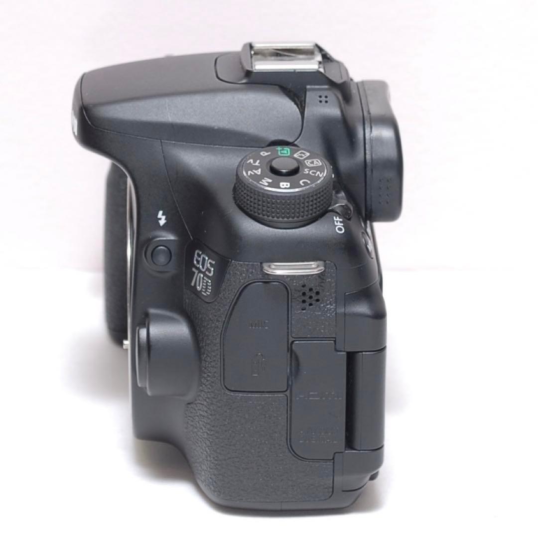 迫力の超望遠レンズ✨Canon EOS 70D✨ダブルレンズ✨バッテリー2個