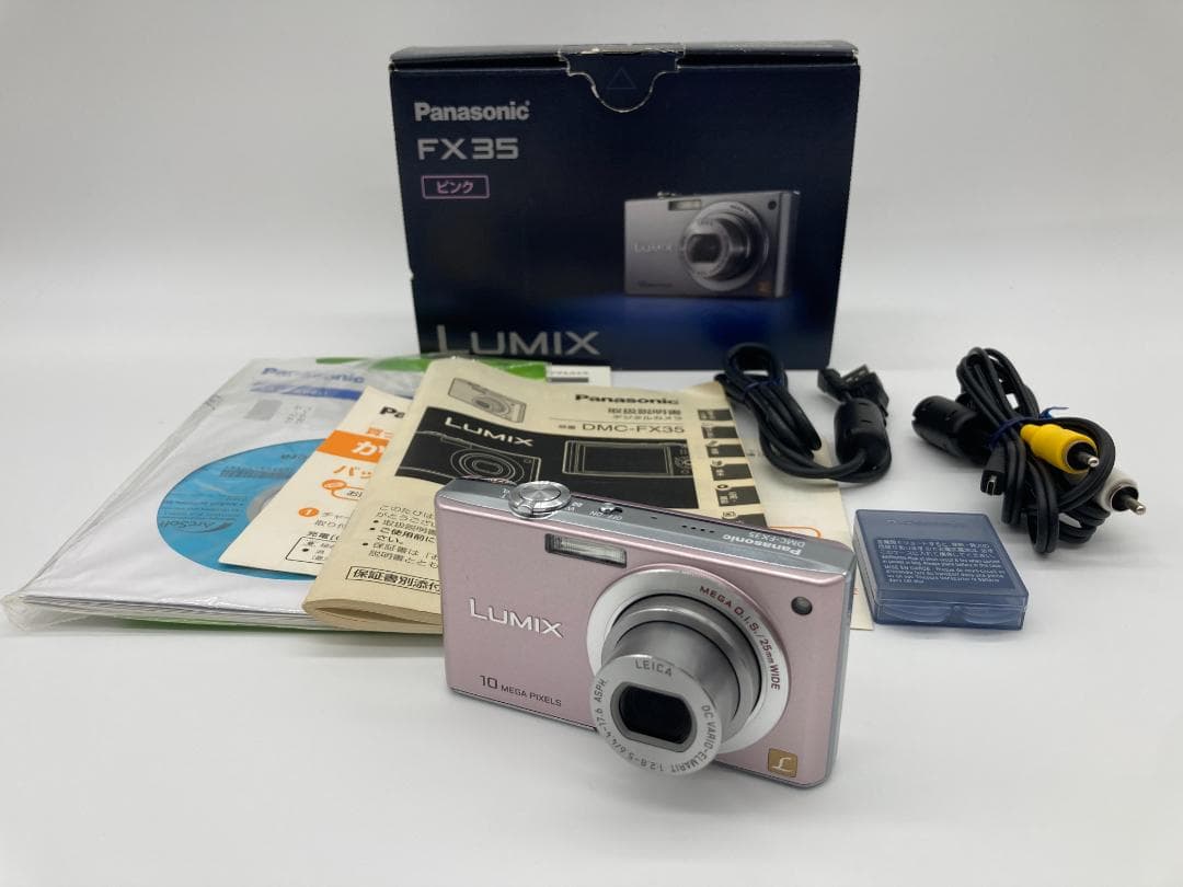 【動作確認済】Panasonic LUMIX FX35 コンパクトデジタルカメラ