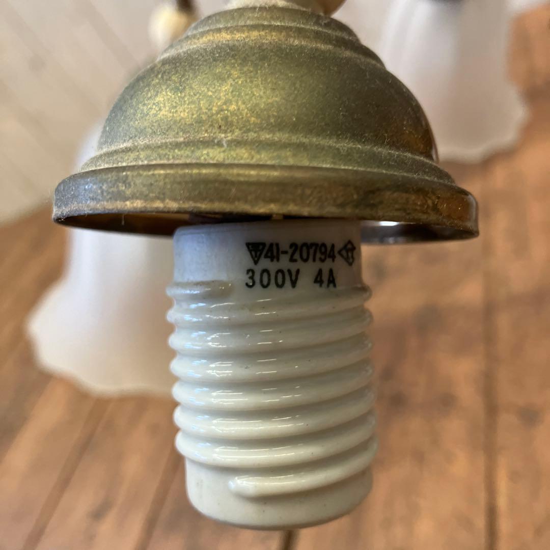 アンティーク コイズミ 白熱灯器具 シャンデリア 天井照明 6灯 96年製