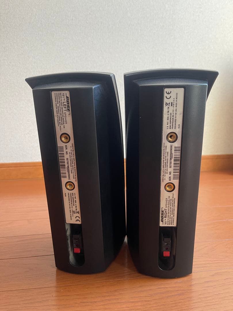 Bose161 スピーカー 4台セット ブラック