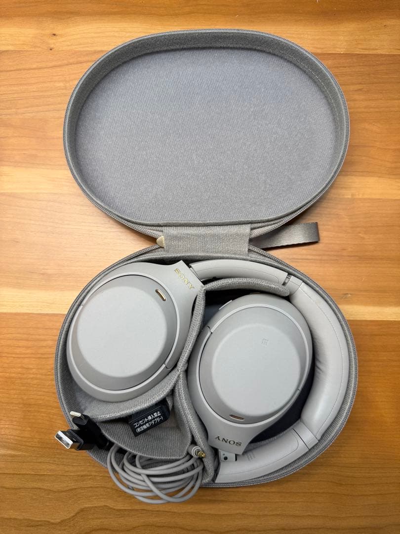 SONY WH-1000XM4 ワイヤレスヘッドホン グレー