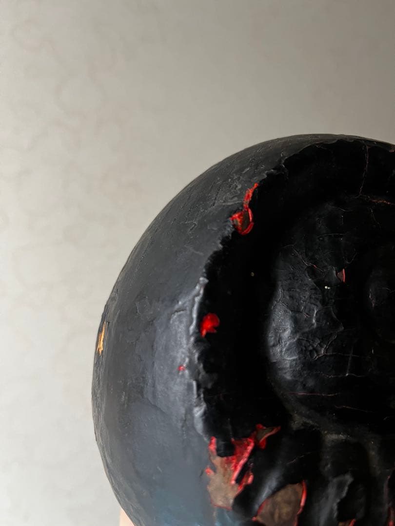 達磨　木型　張子の木型　だるま　高崎だるま　骨董　民藝　時代は明治から昭和