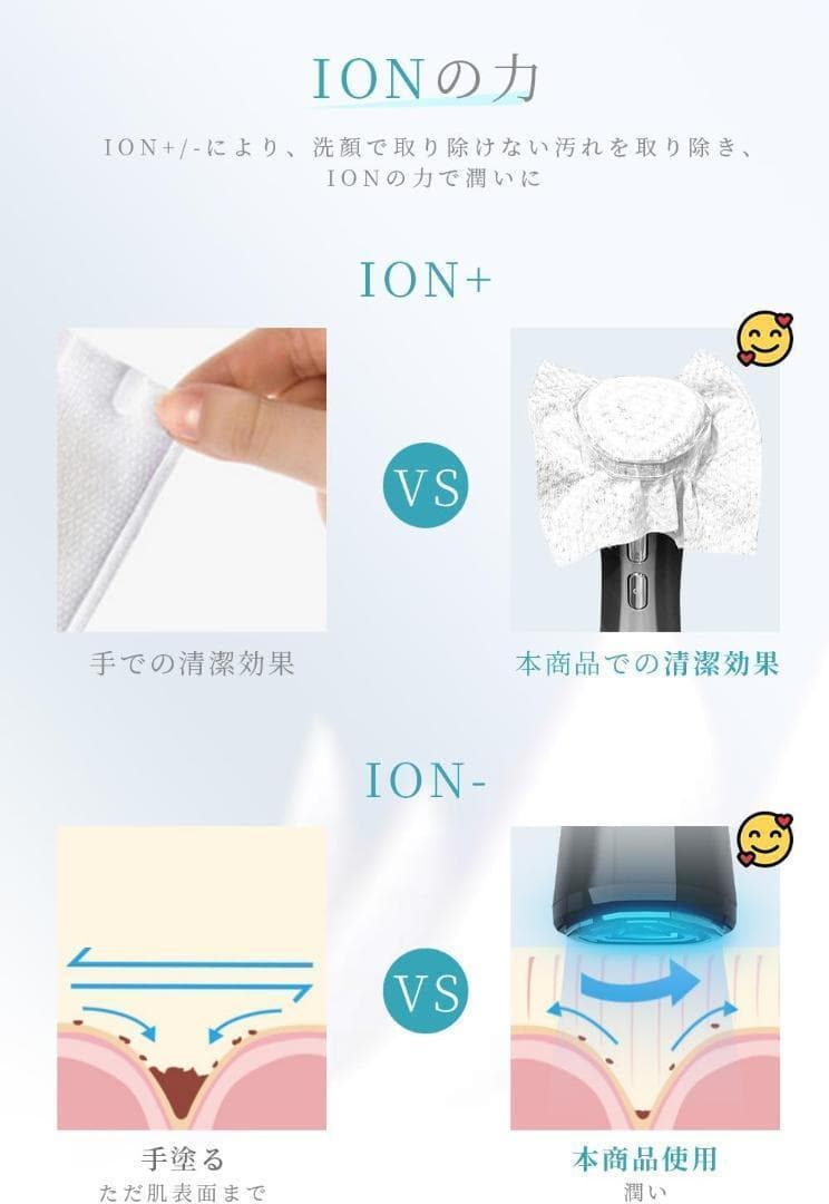 ❤格安✨美顔器 RF EMS LED 1台多役 6種類モード 3段階レベル