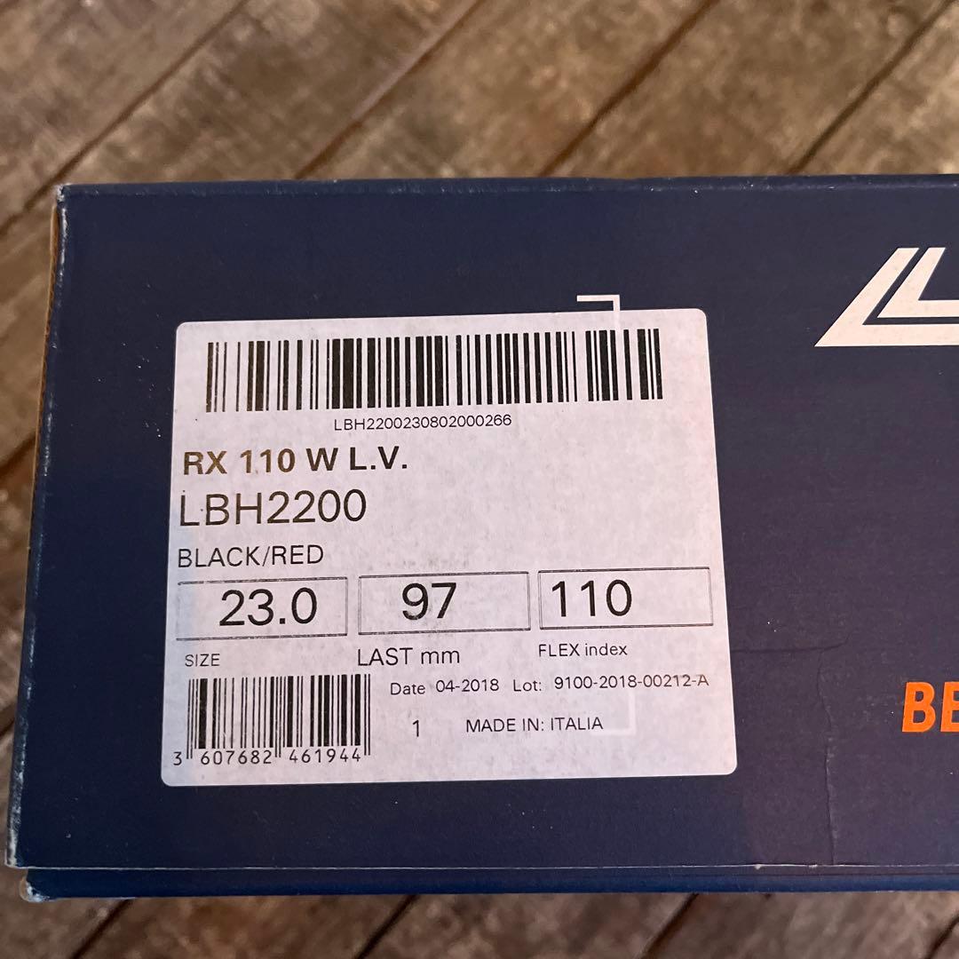 LANGE RX110 女性用スキーブーツ 23